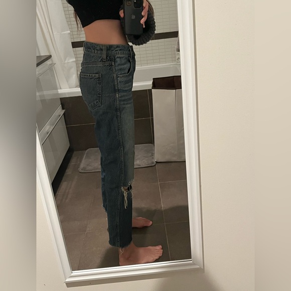 7 For All Mankind Ripped Jeans - Picture 3 of 7